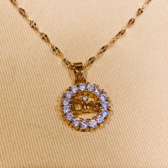 NWOT Dior Gold Necklace #7.1g - Picture 5 of 6